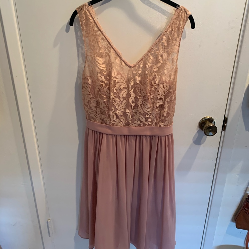 Dusty Rose Azazie Bridesmaid/Formal Dress